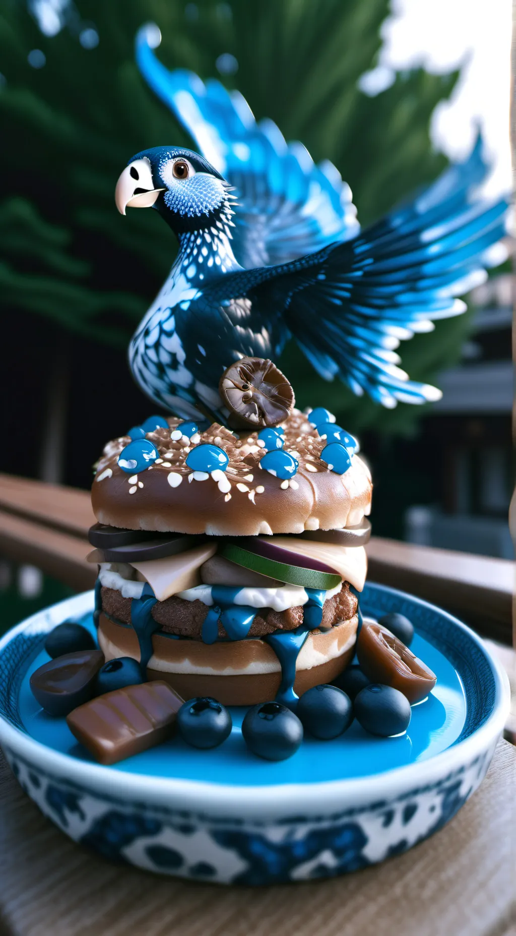 ai character: signo sodiacal background