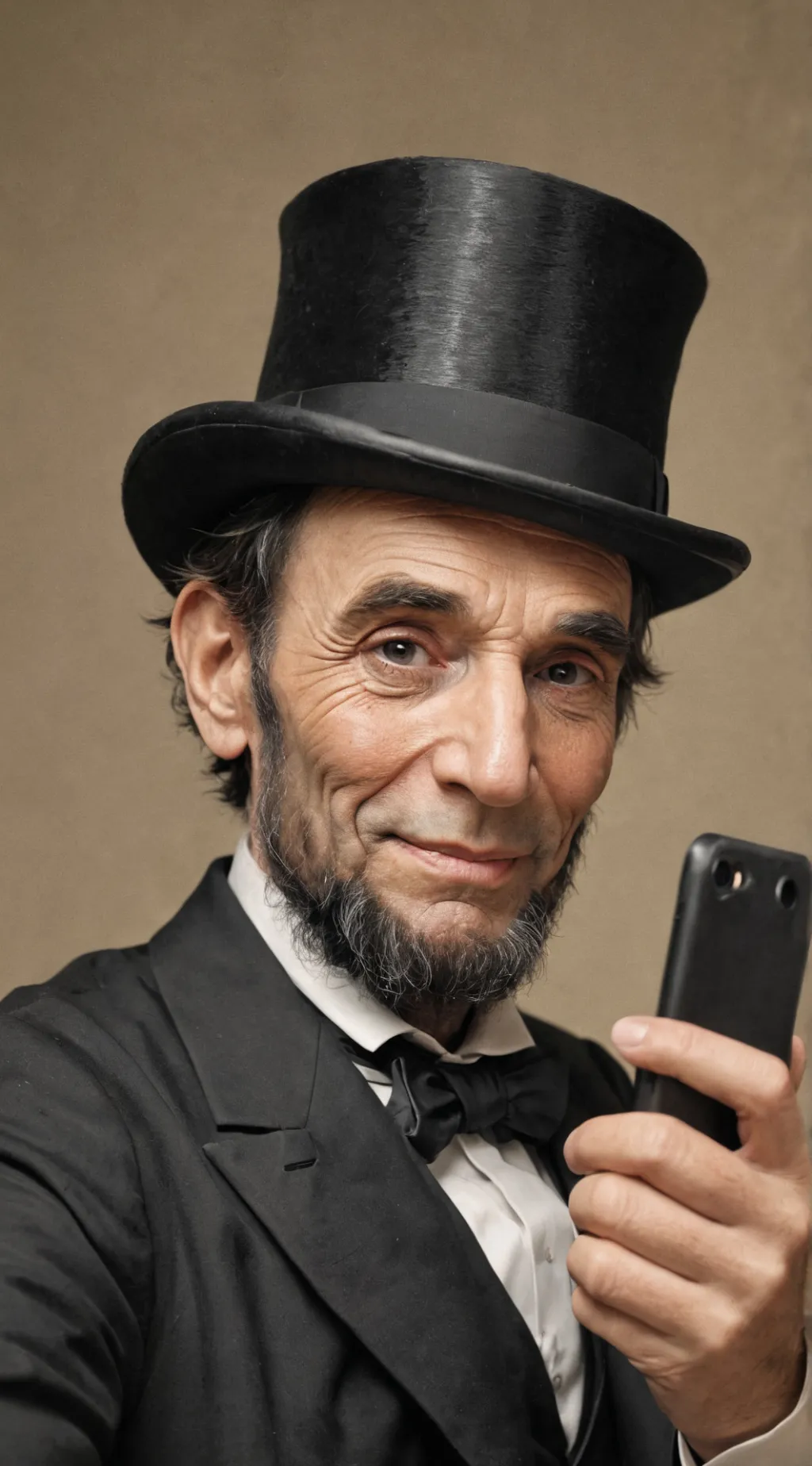 ai character: Abe Lincoln background