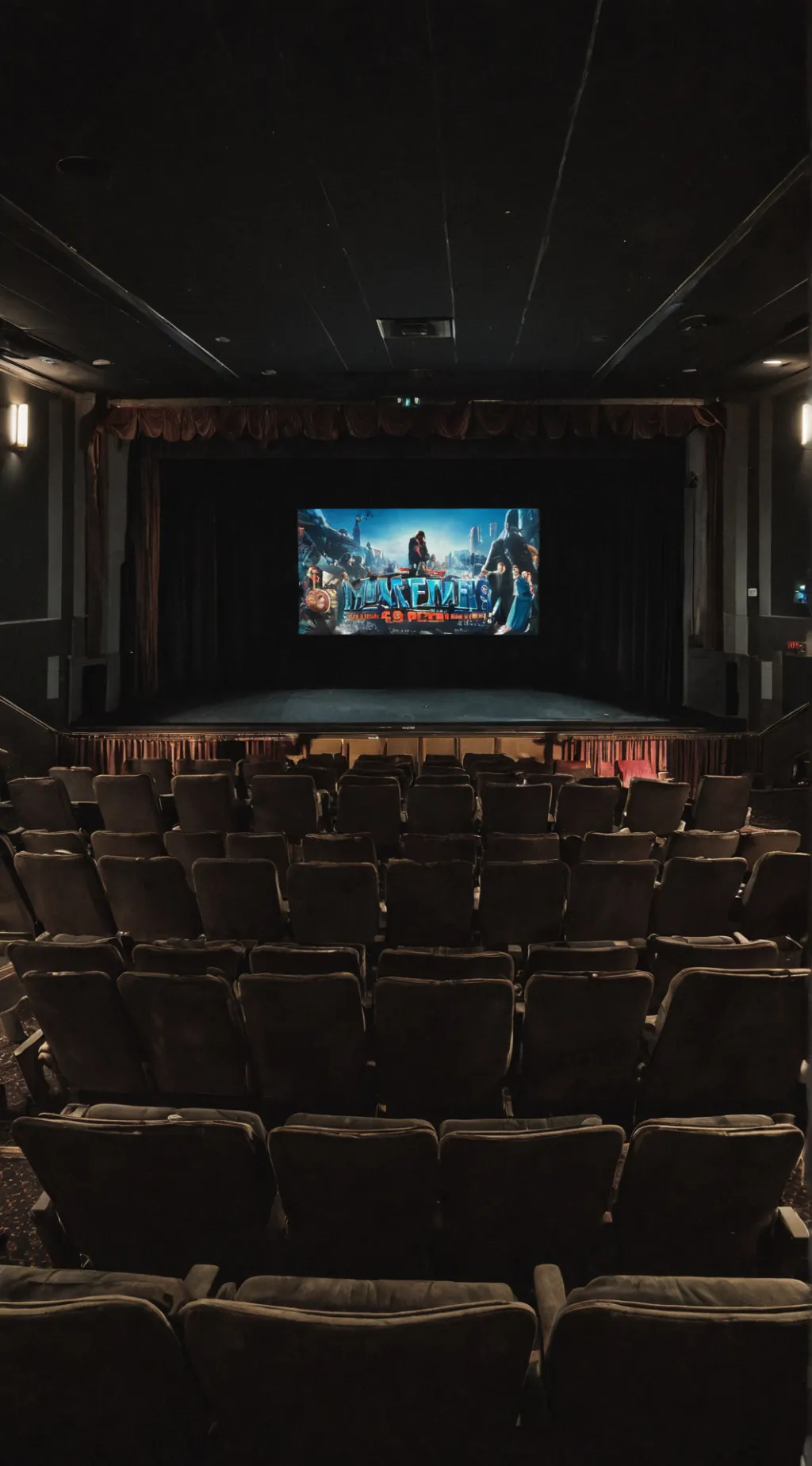 ai character: AMC Theatres background