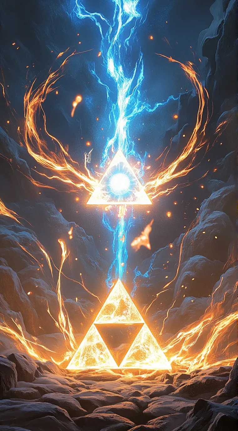 ai character: The Triforce background