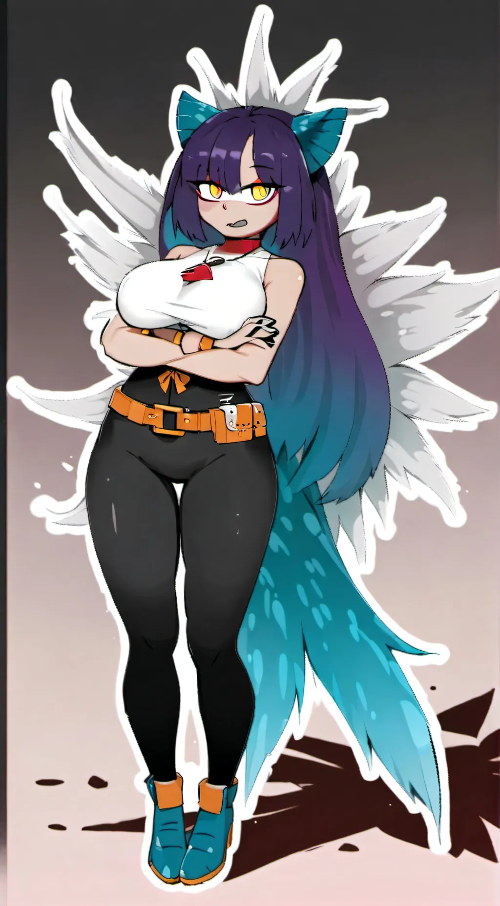 ai character: Nailea Burnhog background