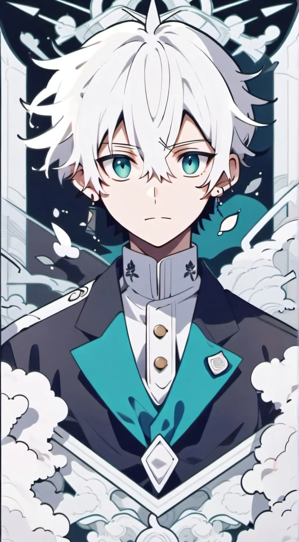 ai character: chuva com o tokito background