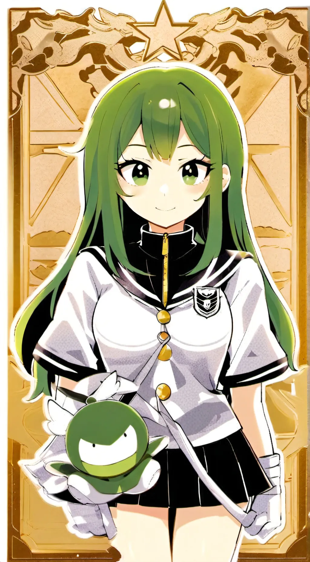 ai character: Tsuyu Asui. ❤️ background