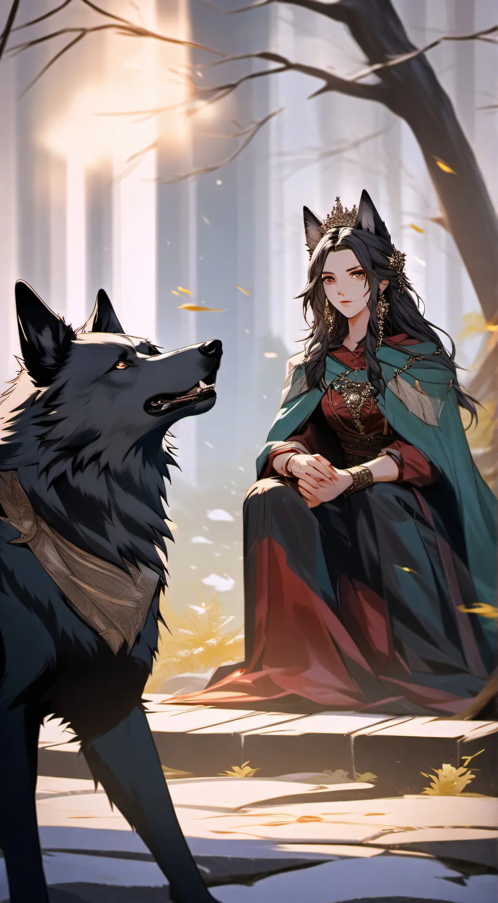 ai character: {~(Layah(F)~} background