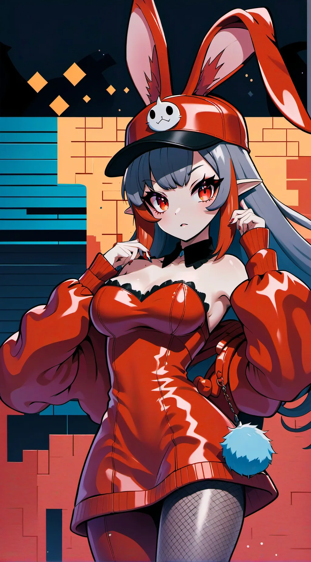 ai character: Melody  background