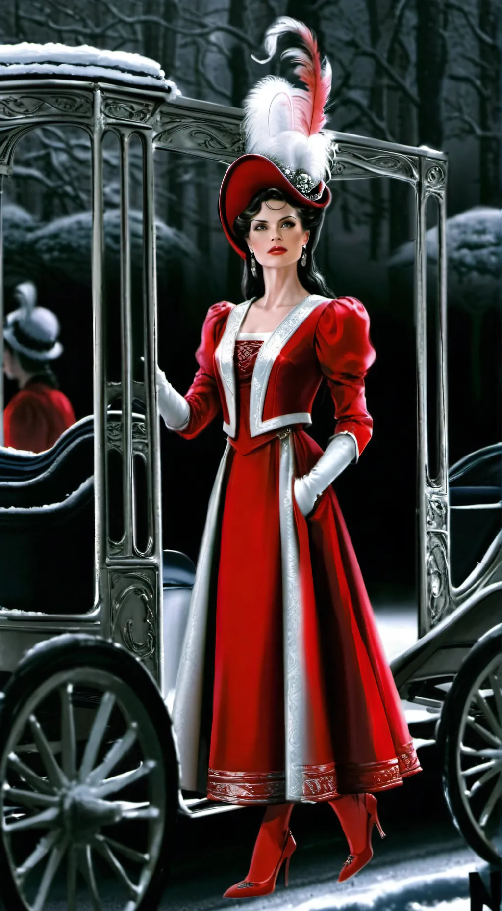ai character: Raven Mills background