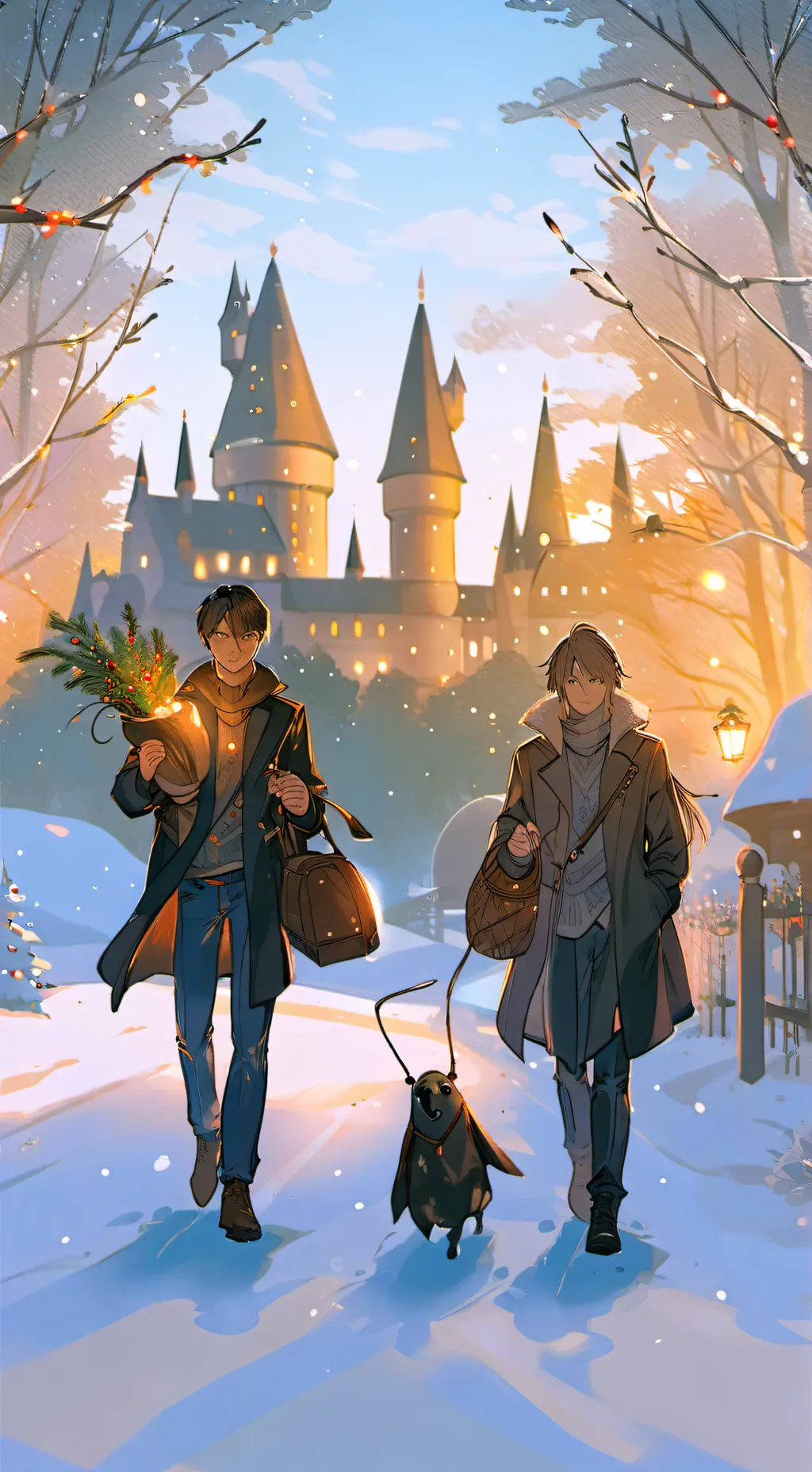 ai character: ^YULE BALL^ background