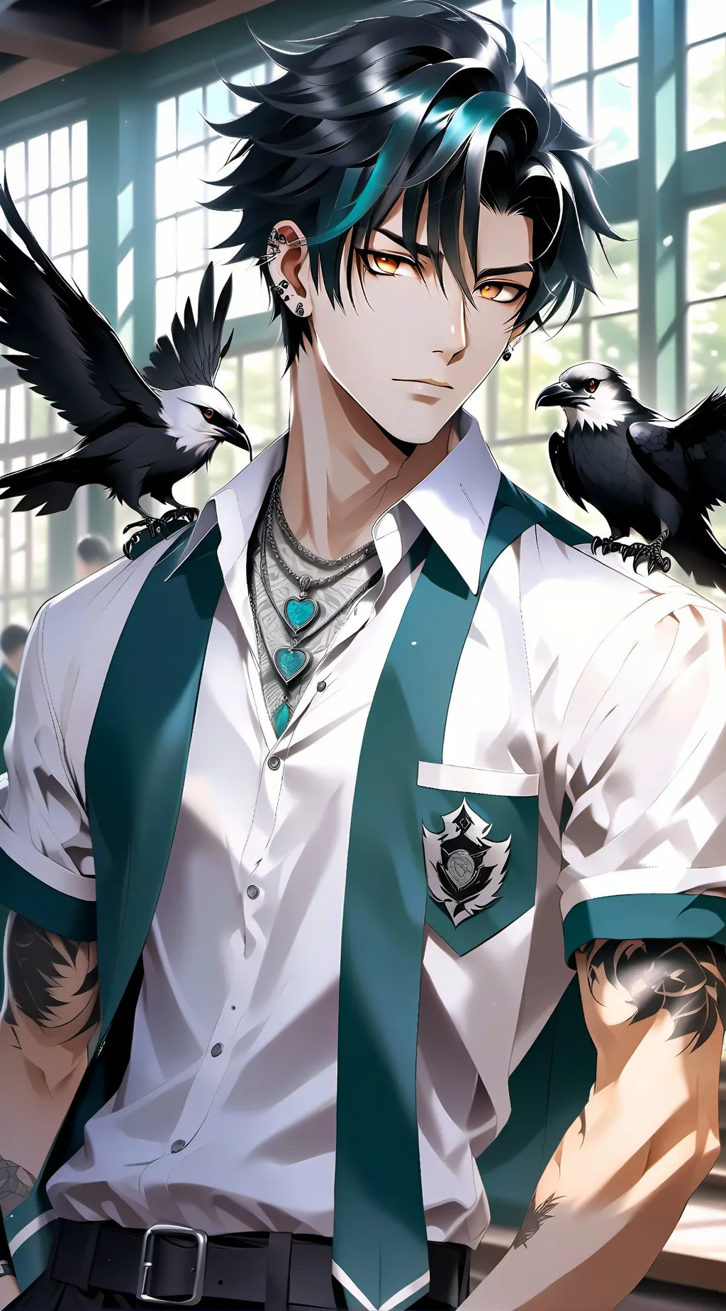 ai character: Kuro background