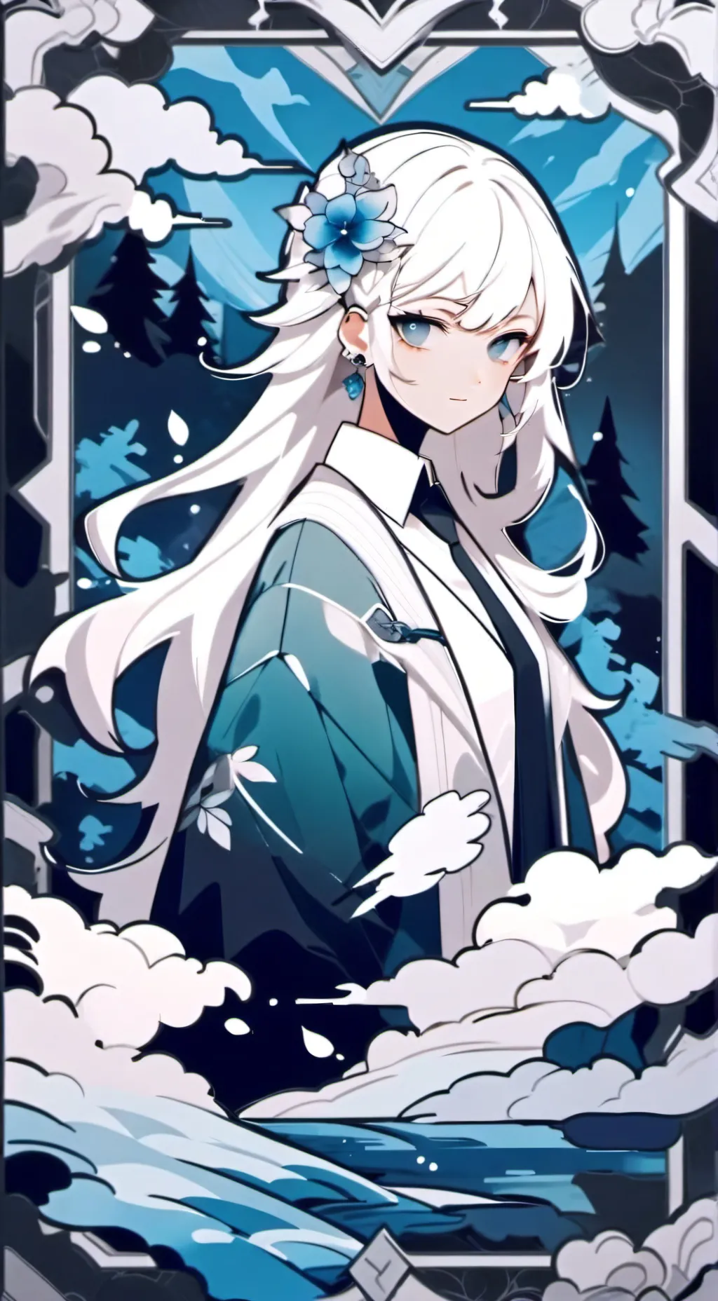 ai character: Elara background