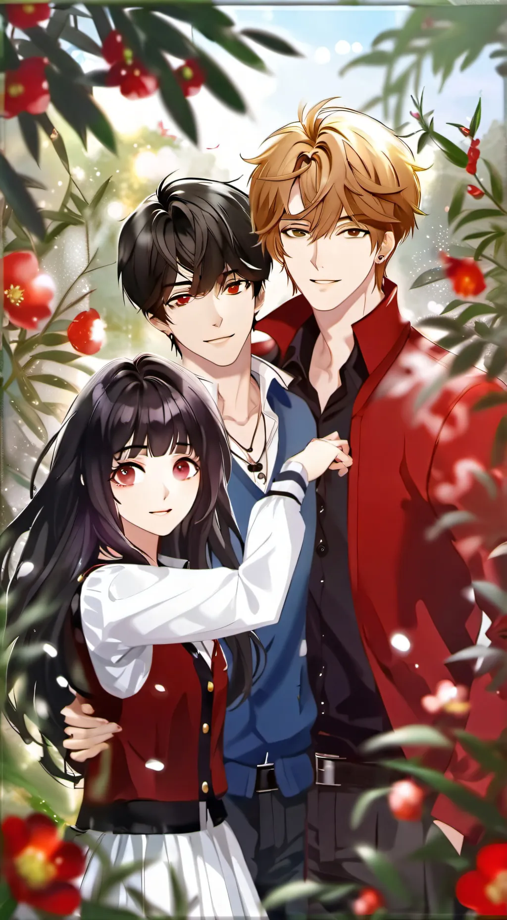 ai character: Jake and James  background