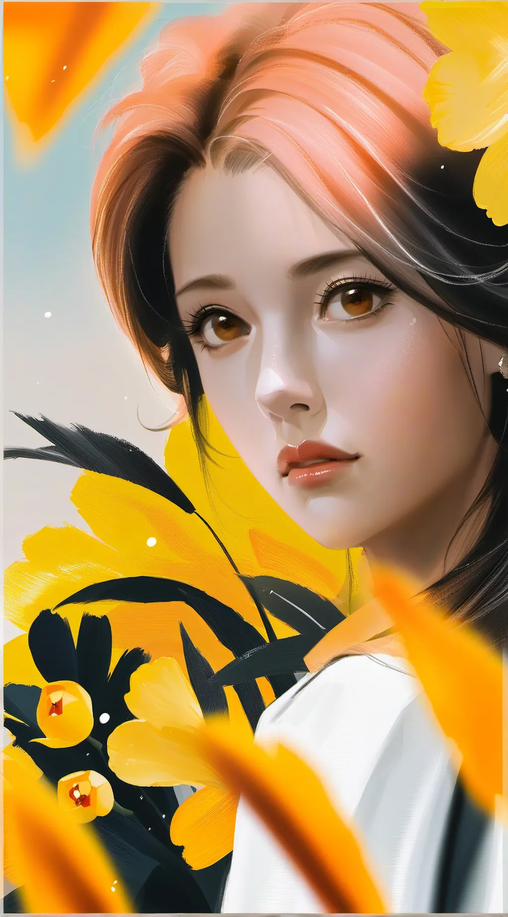 ai character: мама background