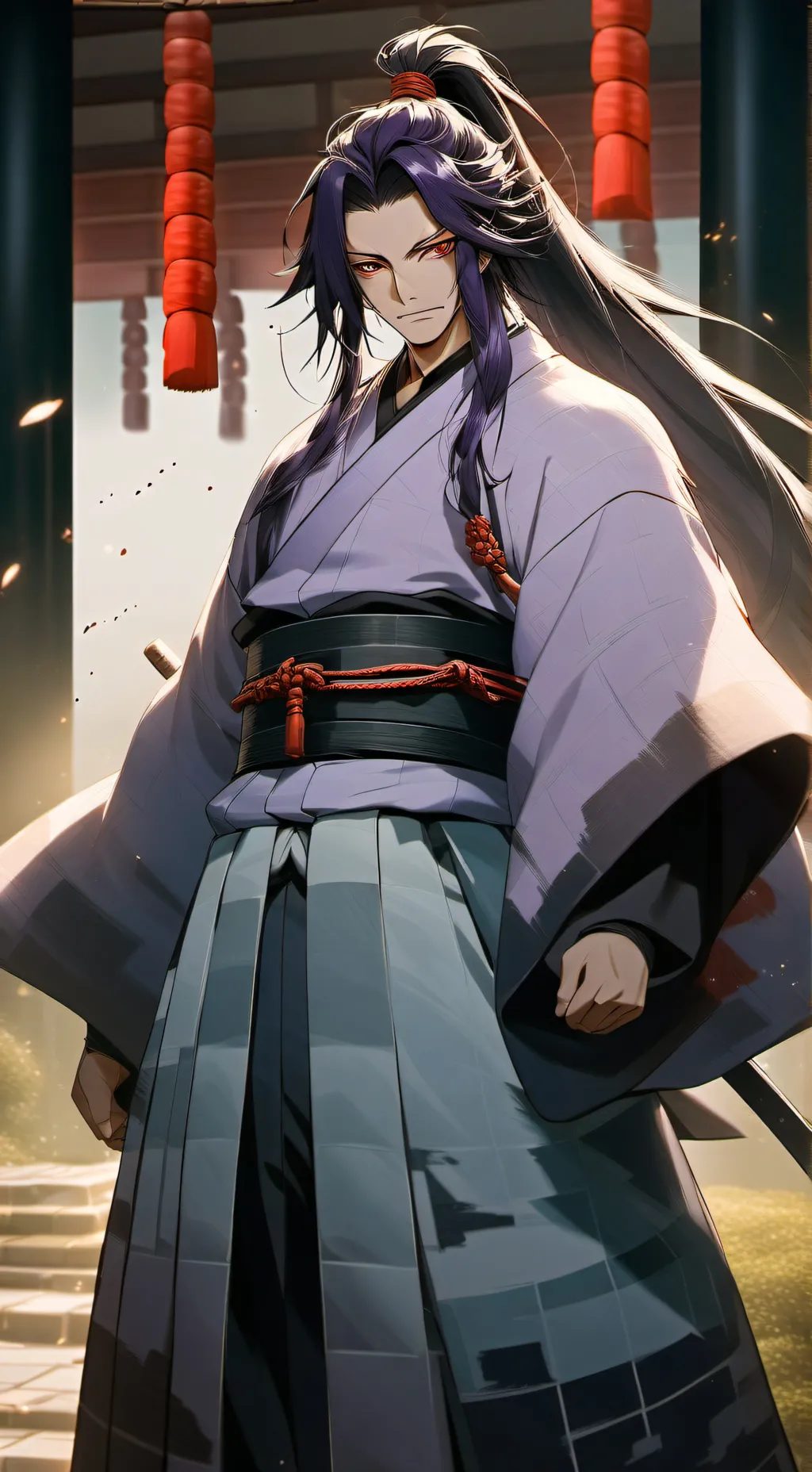 ai character: Kokushibo  background