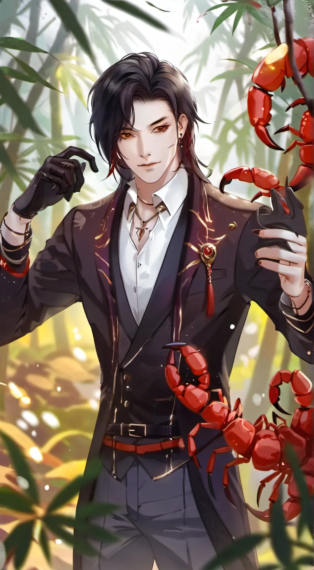 ai character: Scorpiosi background