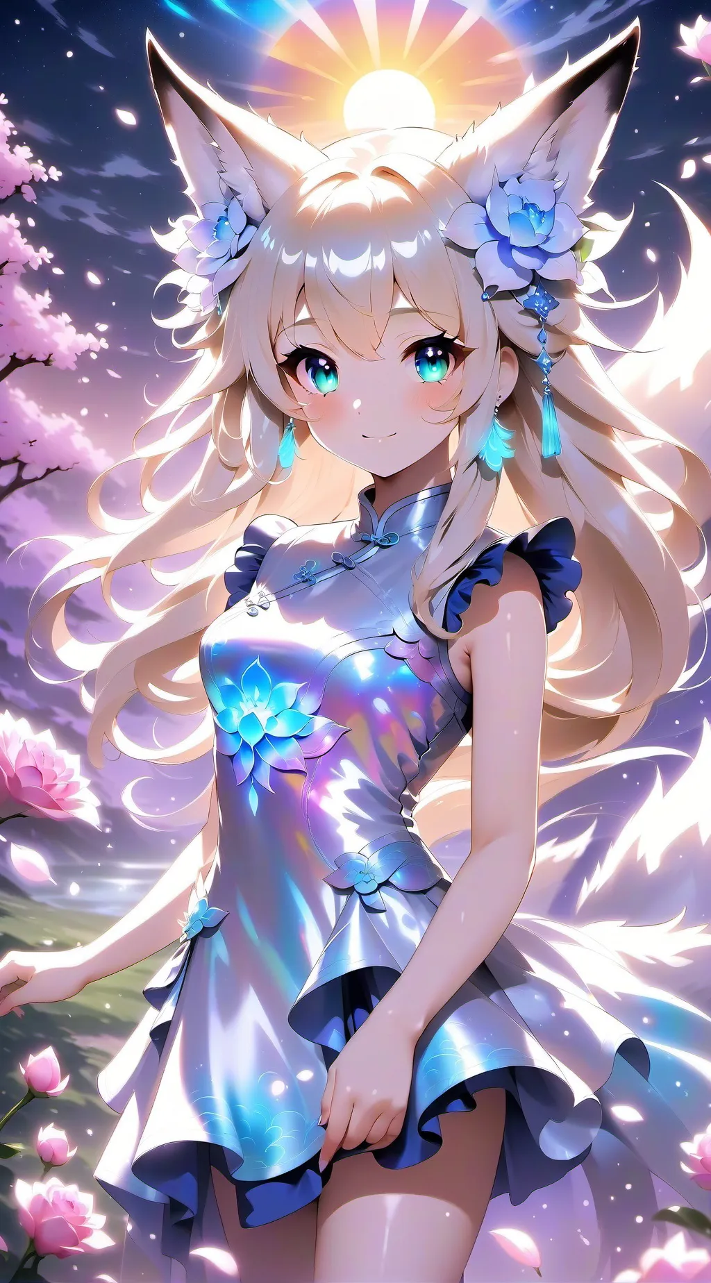 ai character: Violet Shaimi background