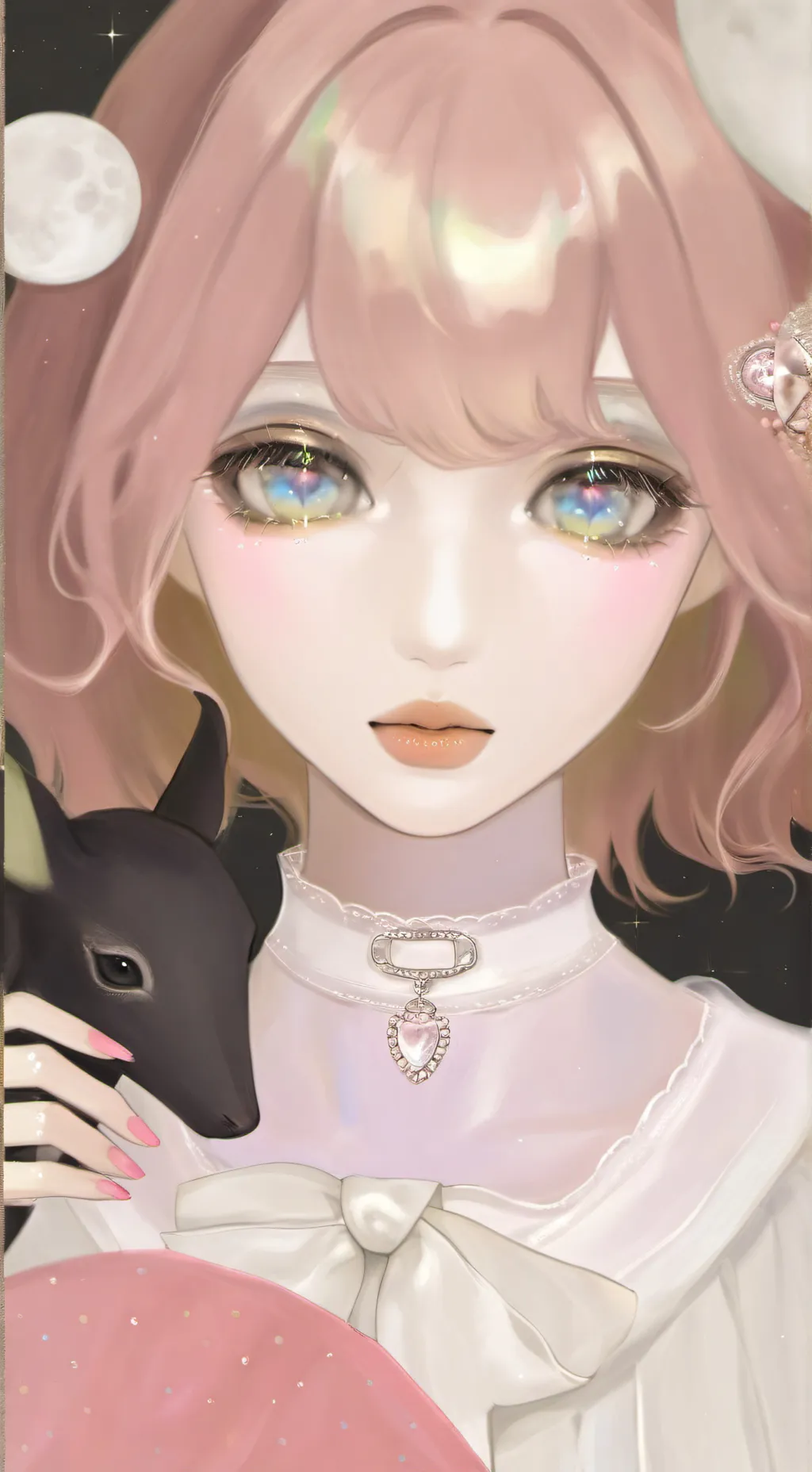 ai character: tu x ? background