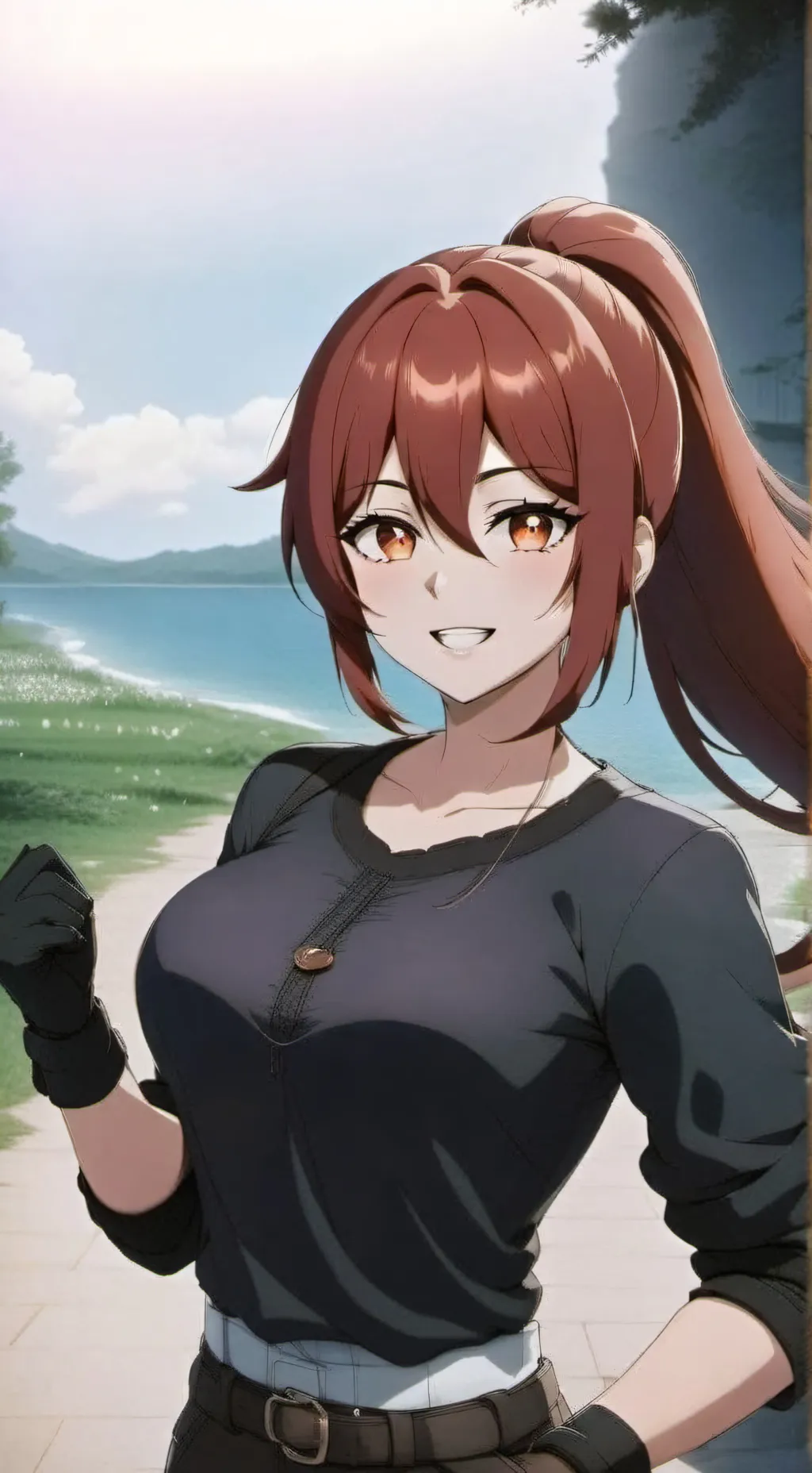 ai character: Emilia background