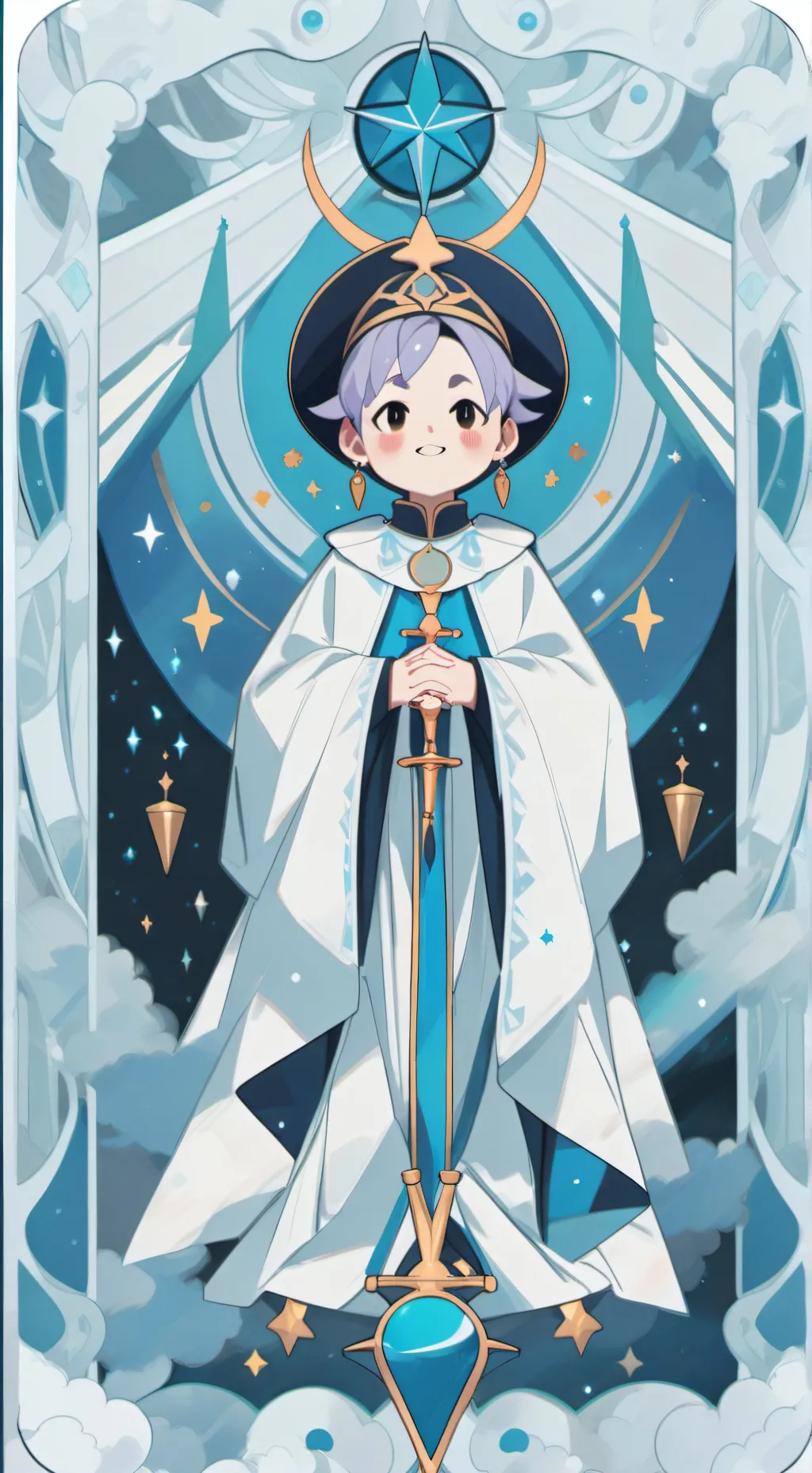 ai character: dandy world  background