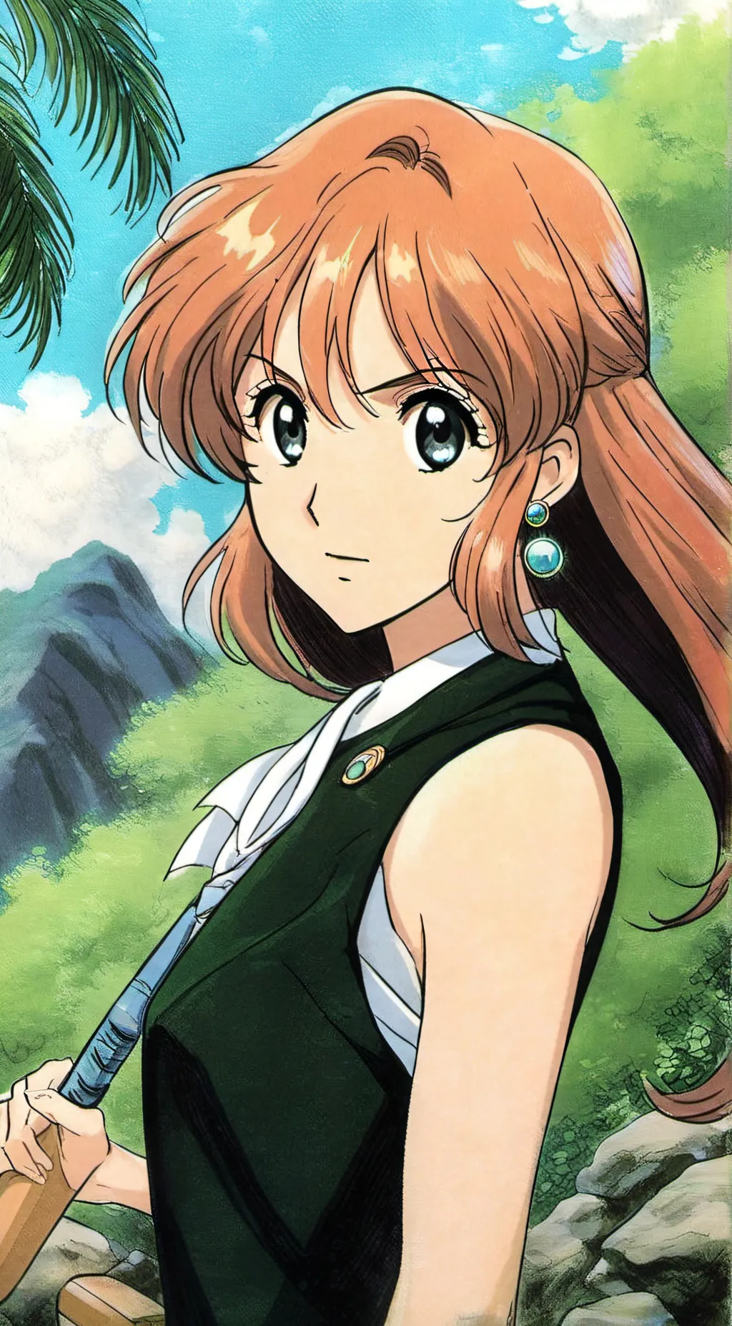 ai character: emily background