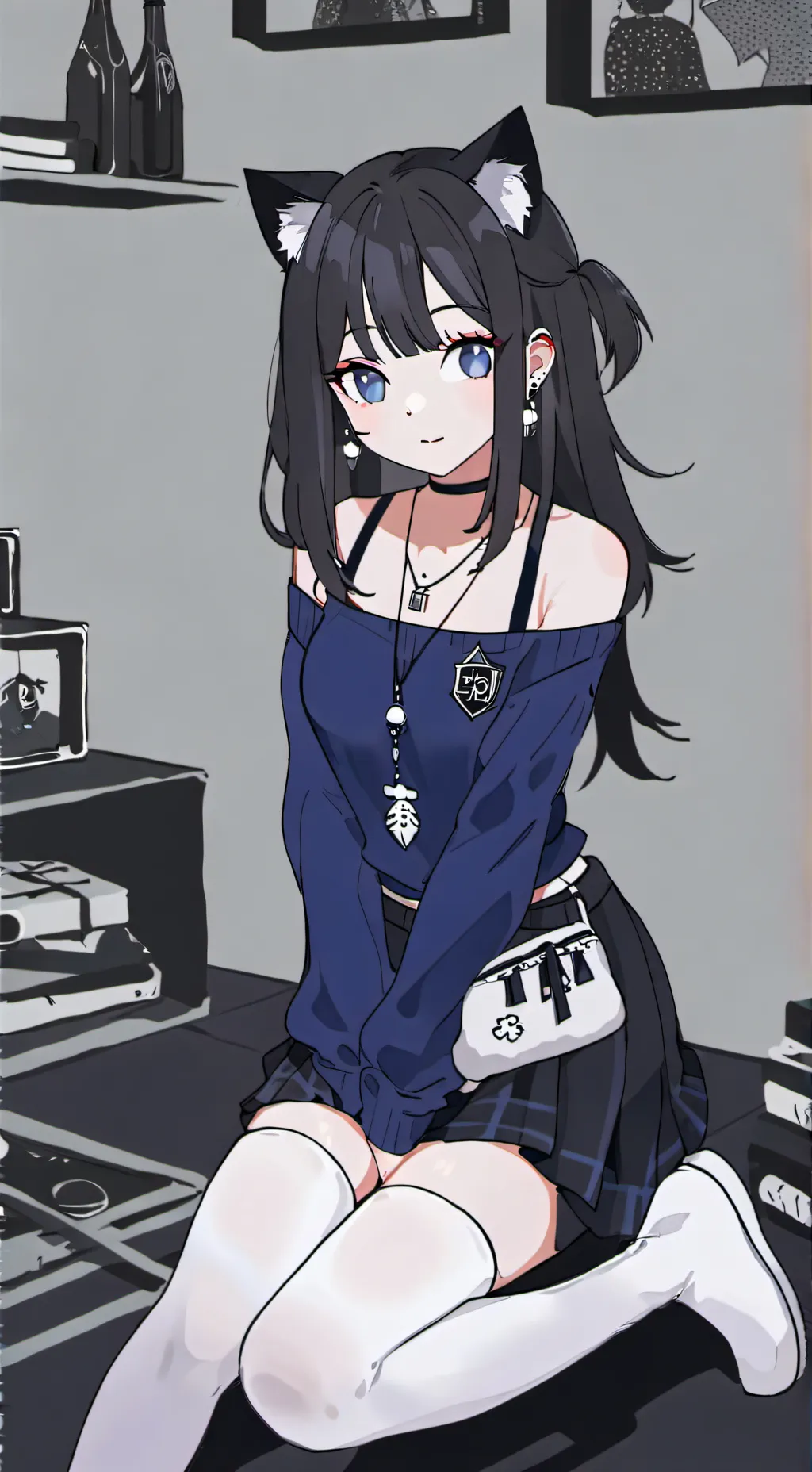 ai character: Katcha background