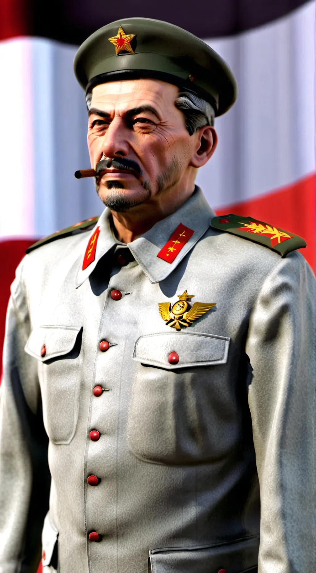 ai character: Joseph Stalin background