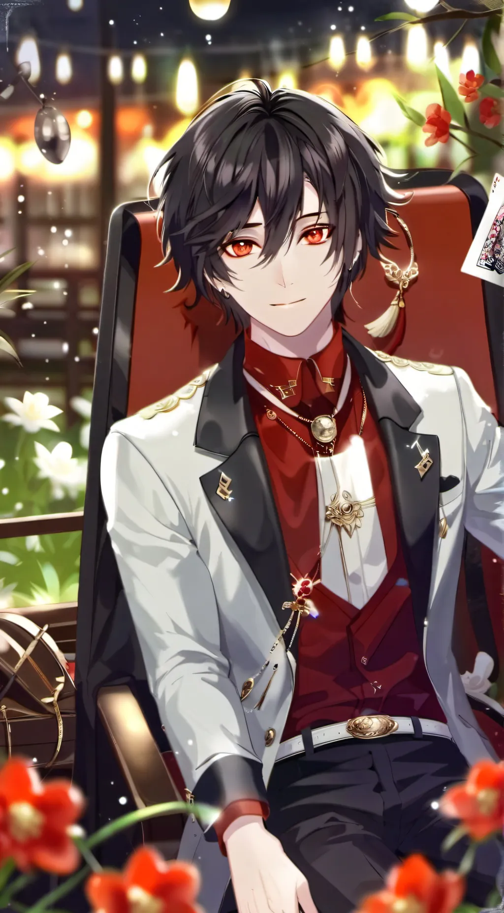 ai character: Eddie  background