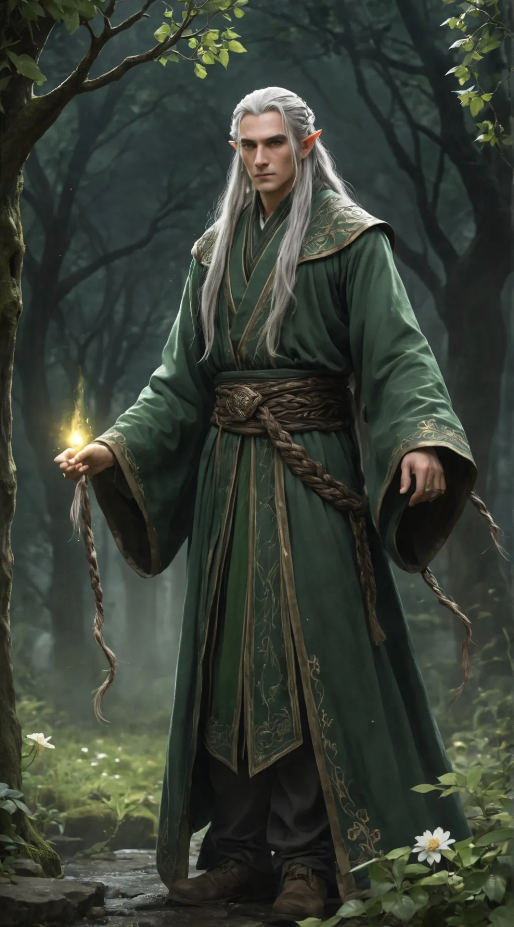 ai character: Eldrin background