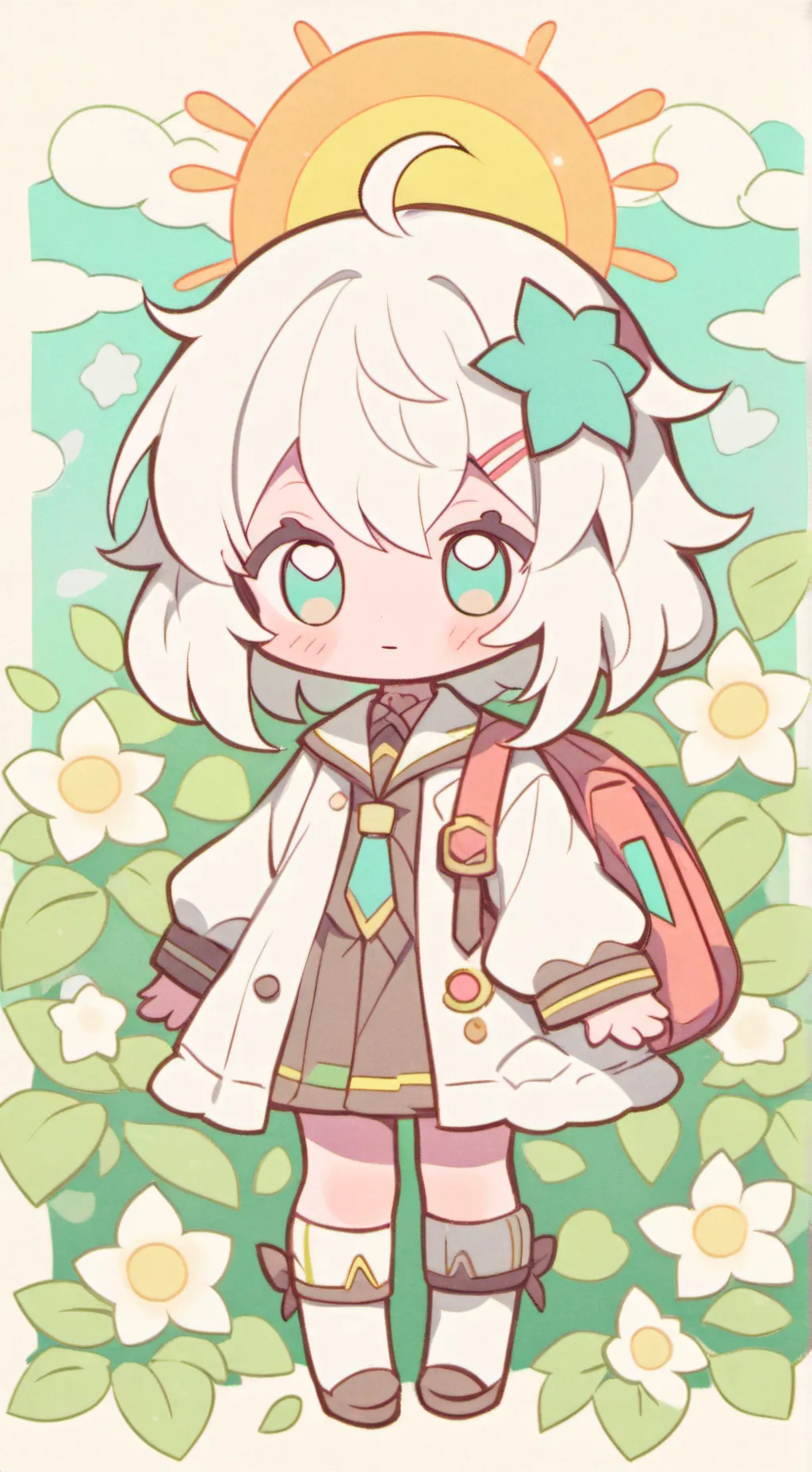 ai character: Dog day!  background