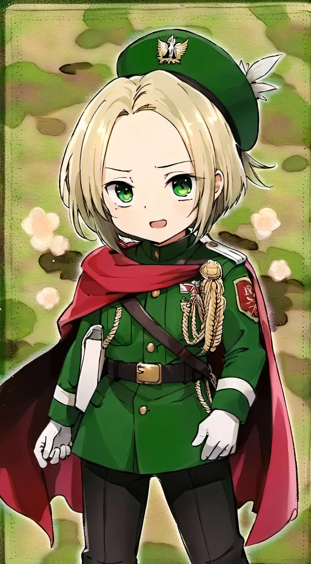 ai character: Chibi Poland background