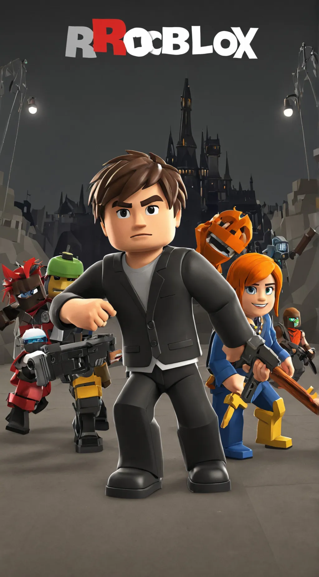 ai character: Roblox Game background