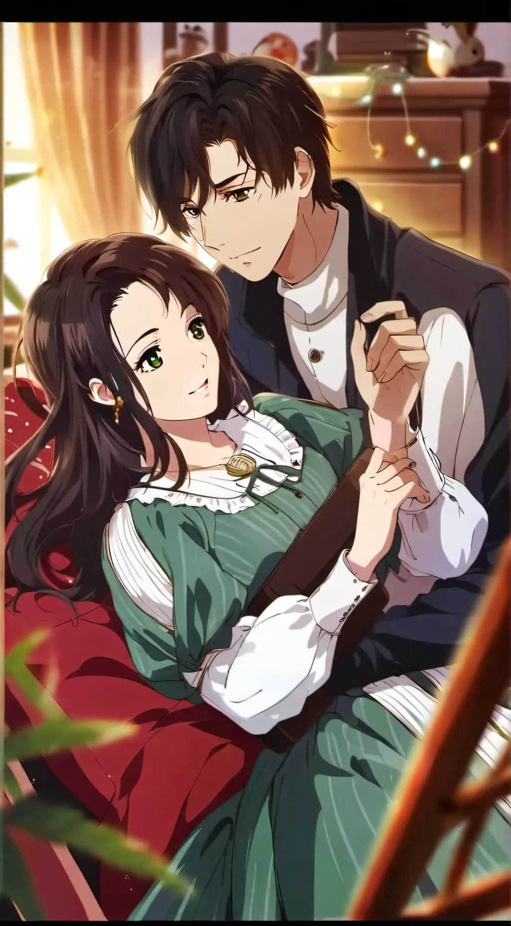 ai character: MARCEL❤️MAYA.B background