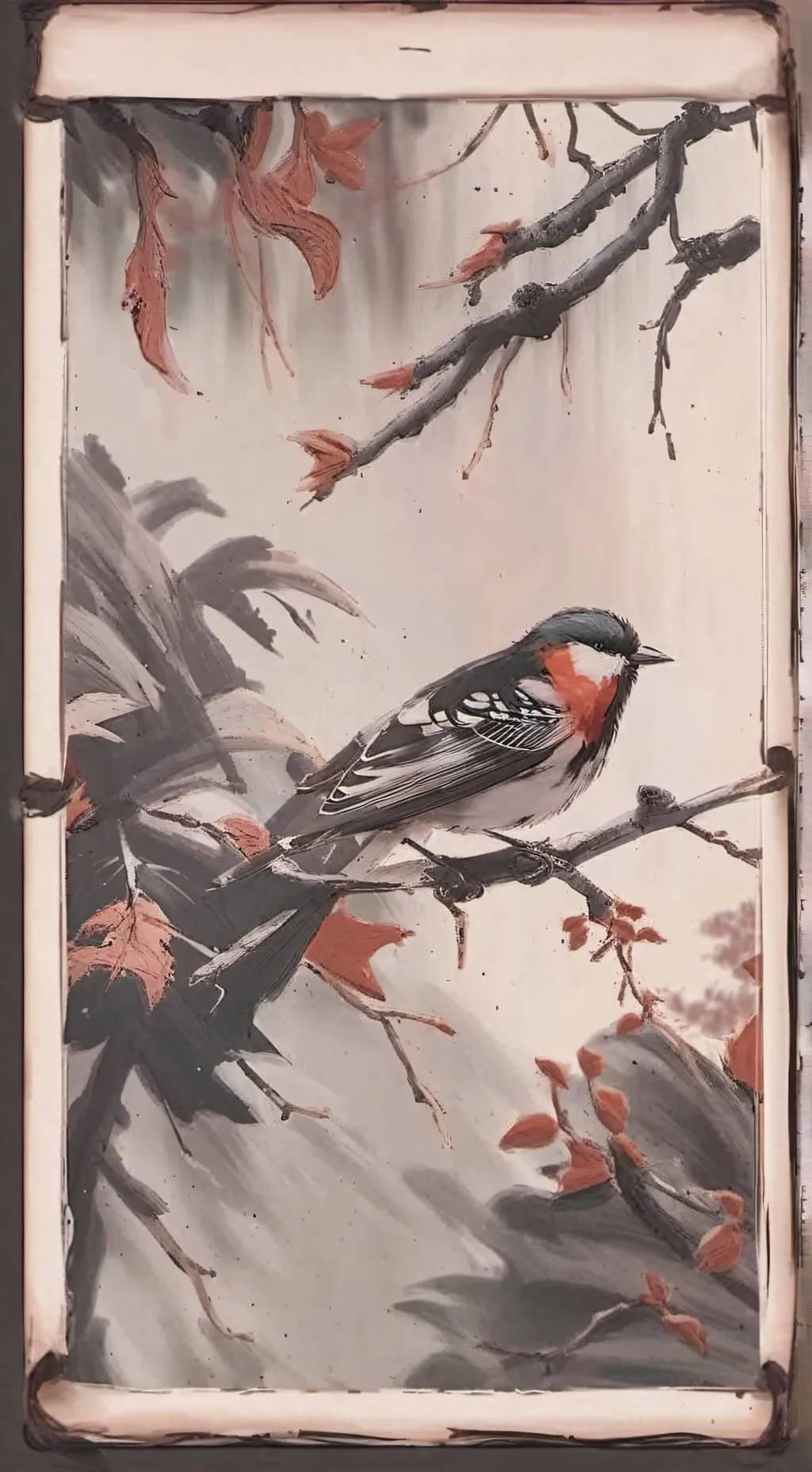 ai character: Copier background