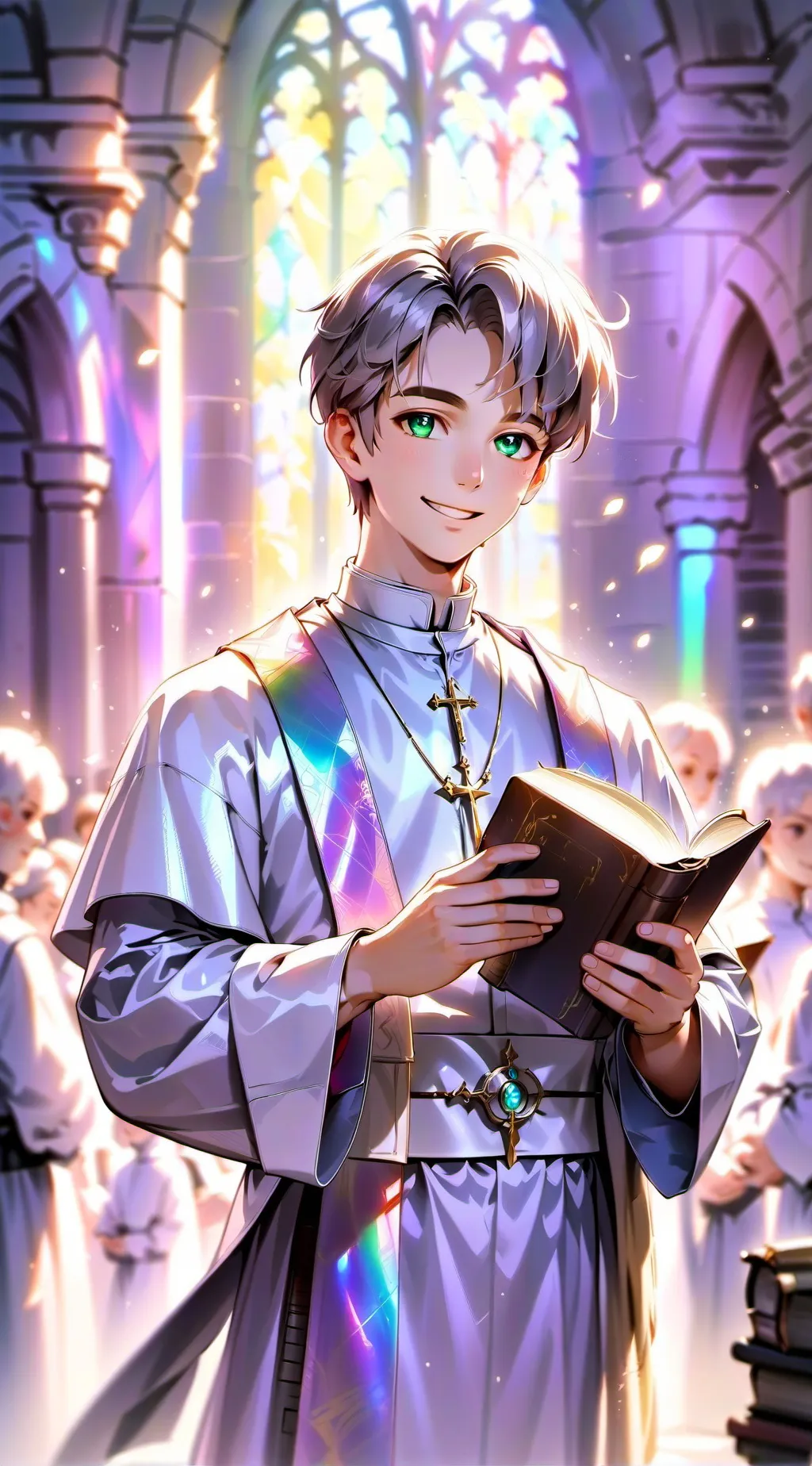 ai character: Santiago  background