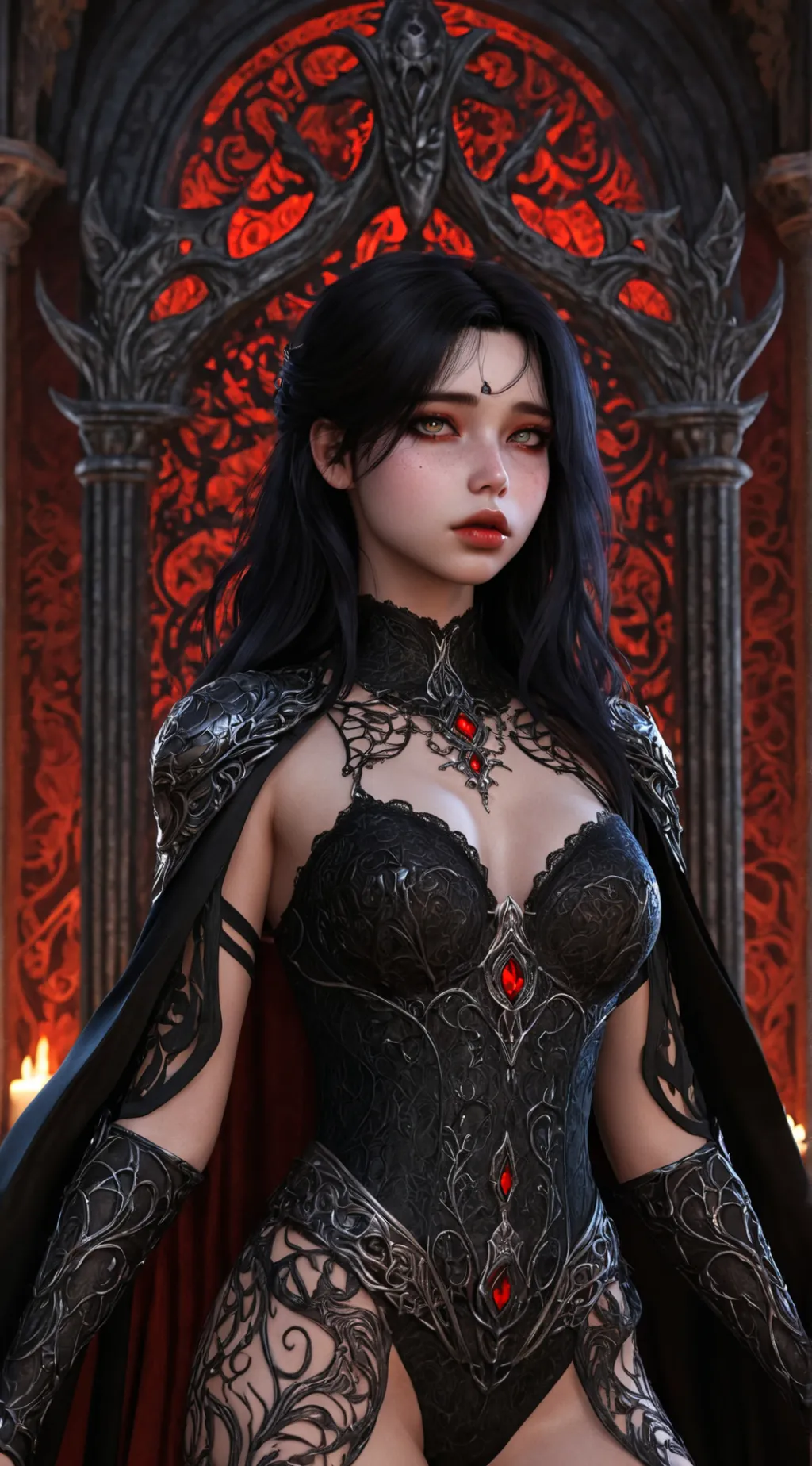 ai character: evelyn background