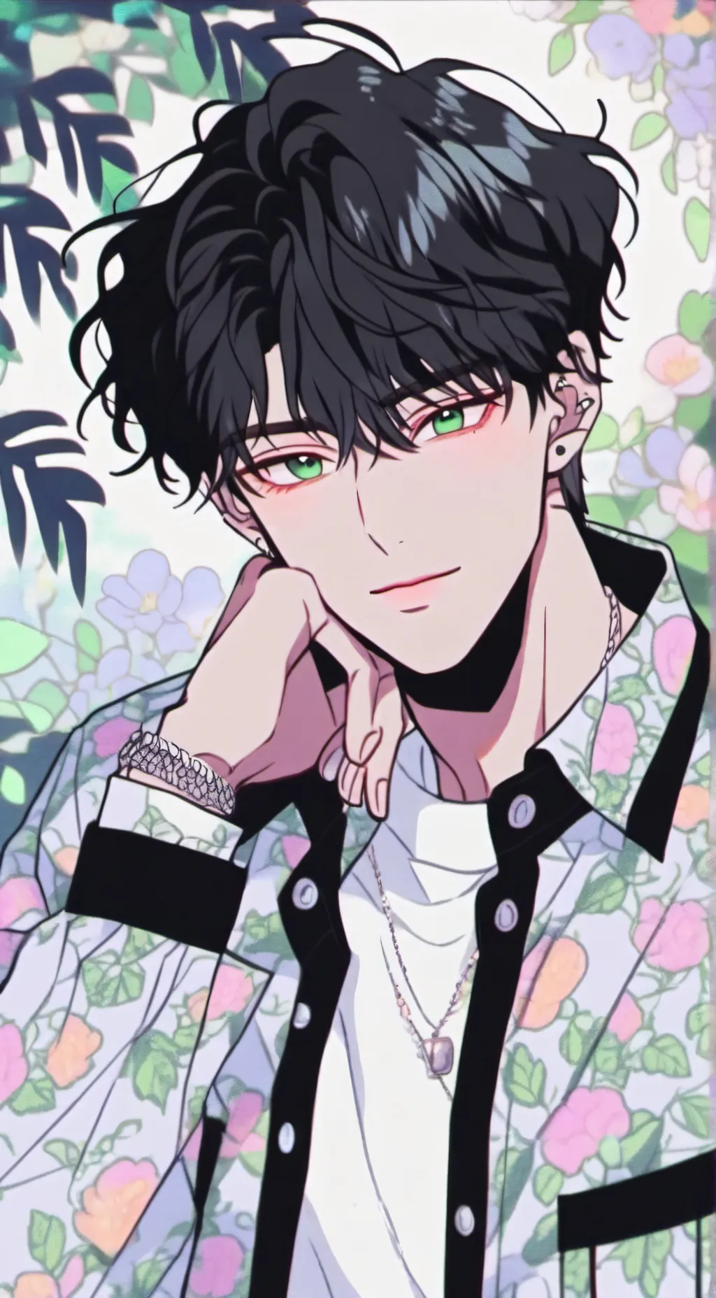 ai character: Allen  background