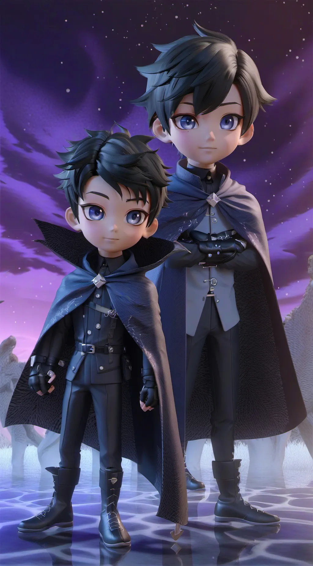 ai character: copuyy background
