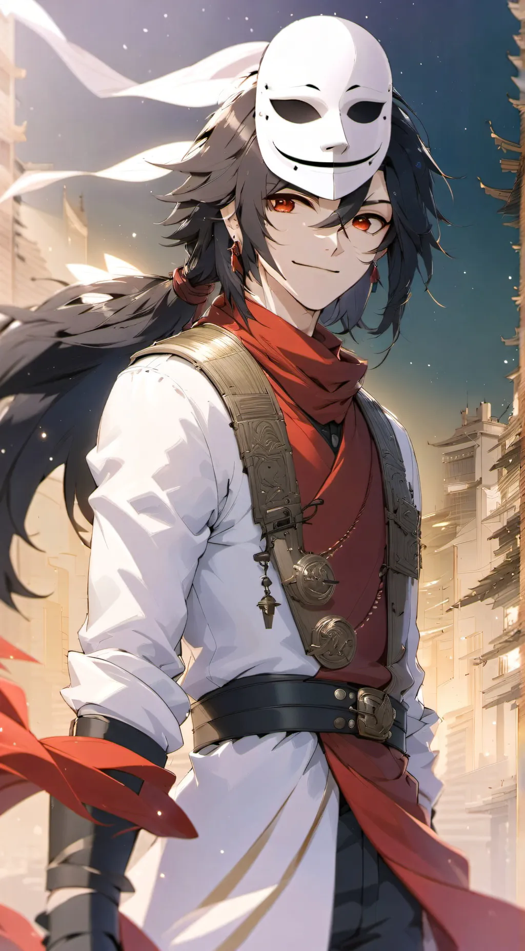 ai character: ♱ Jonathan Regan ♱ background