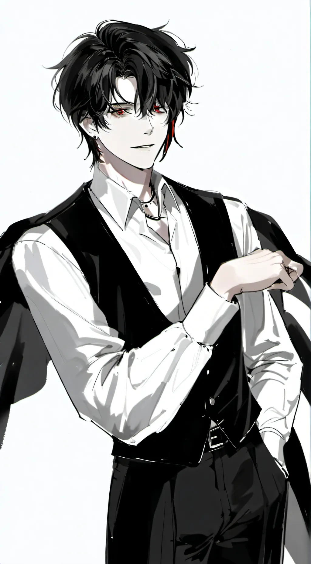 ai character: Shan. background