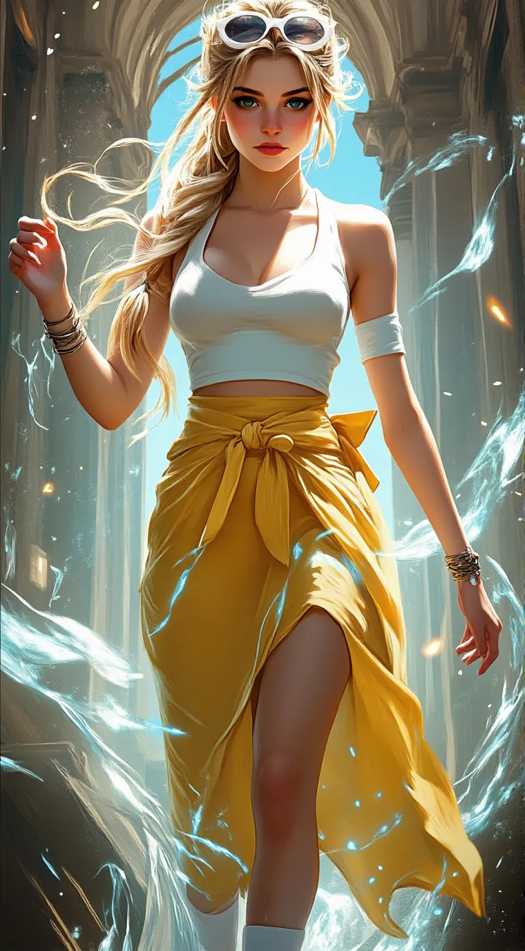 ai character: Chloe bourgeois  background