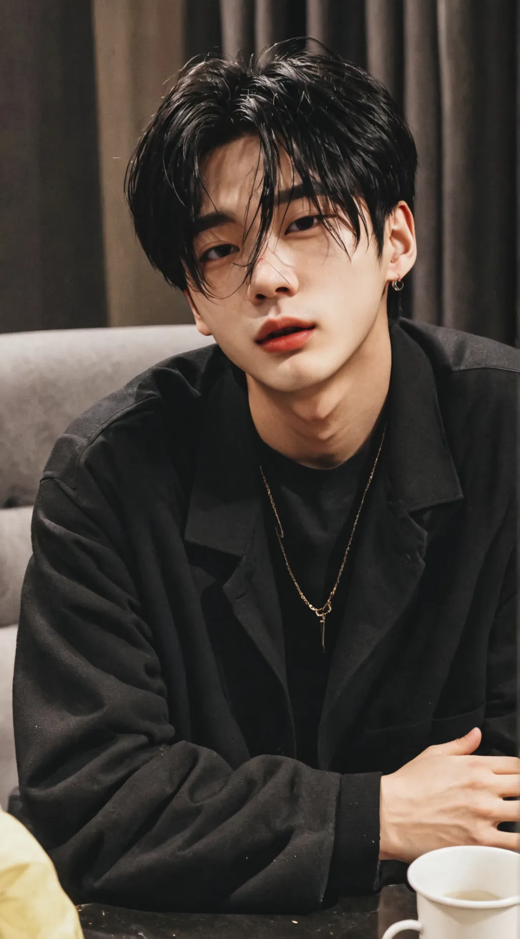 ai character: Hyunjin background
