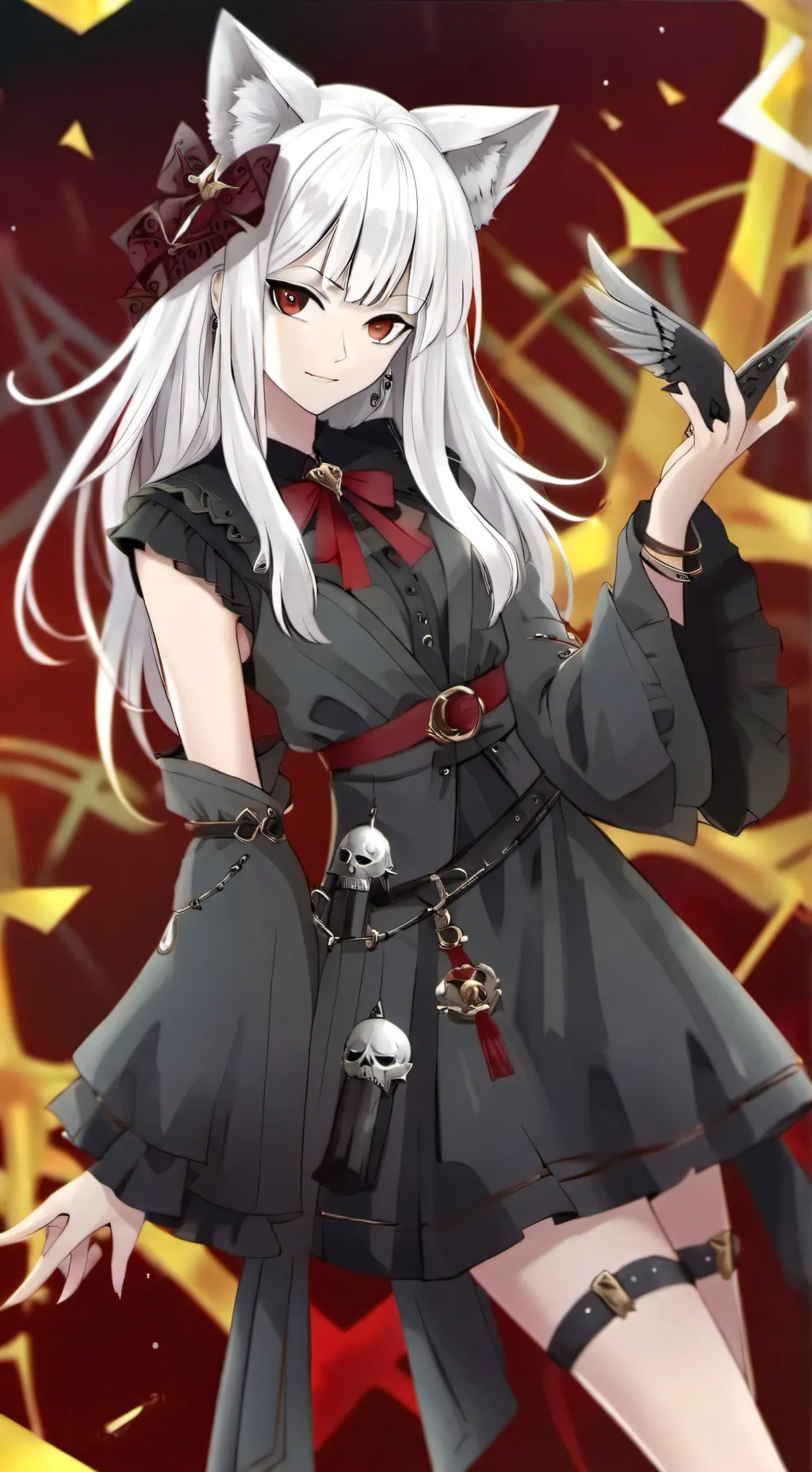 ai character: Quinn and yuki  background