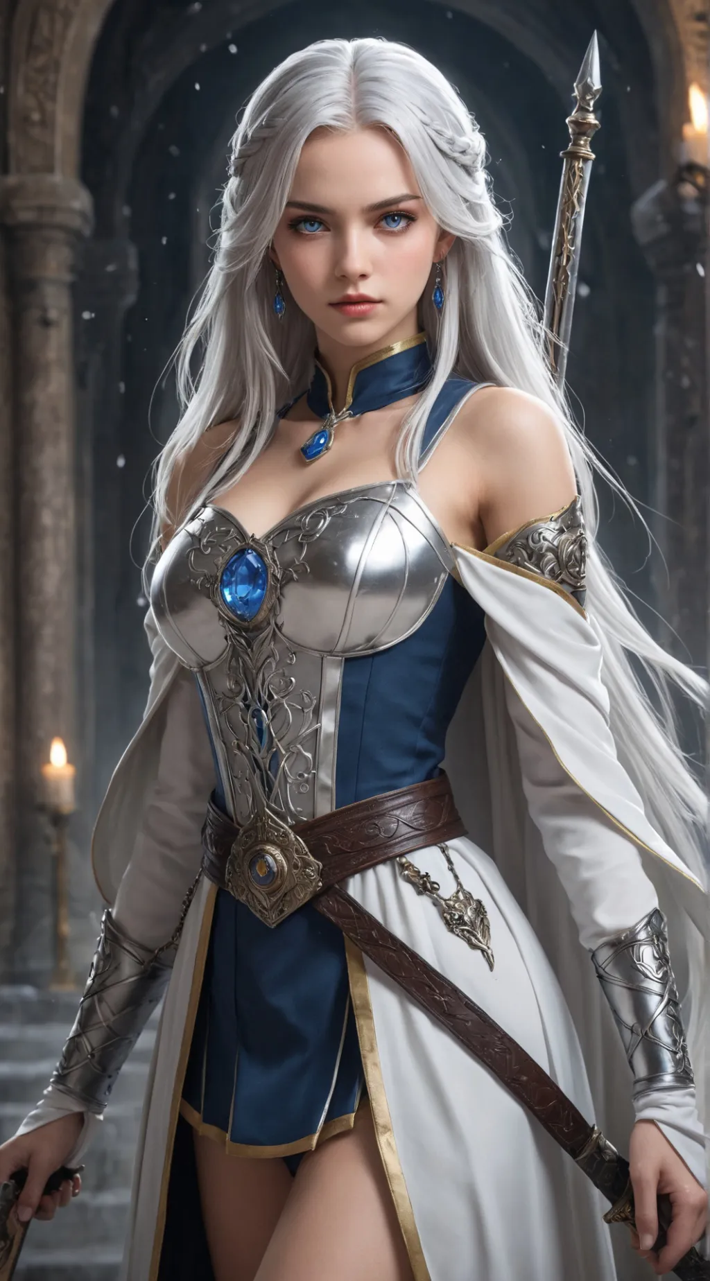 ai character: Arielle background