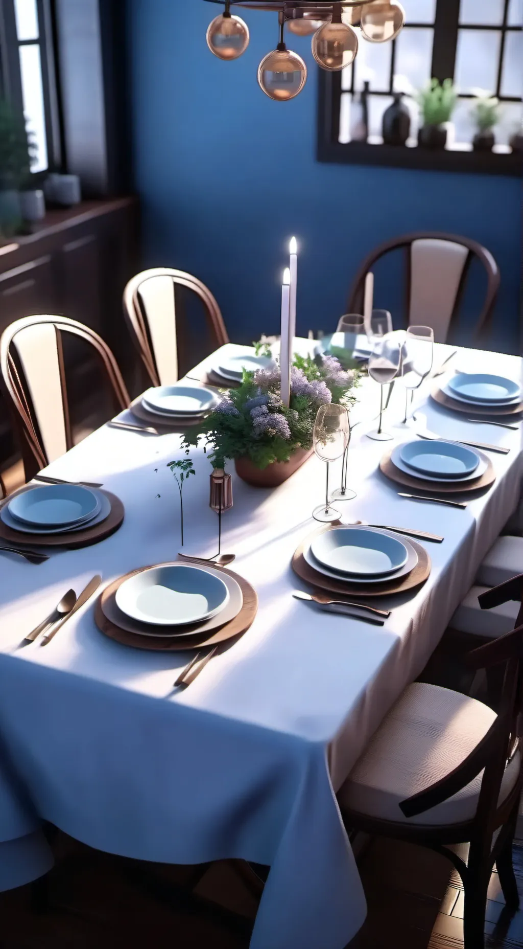 ai character: Bakugo Fam Dinner background