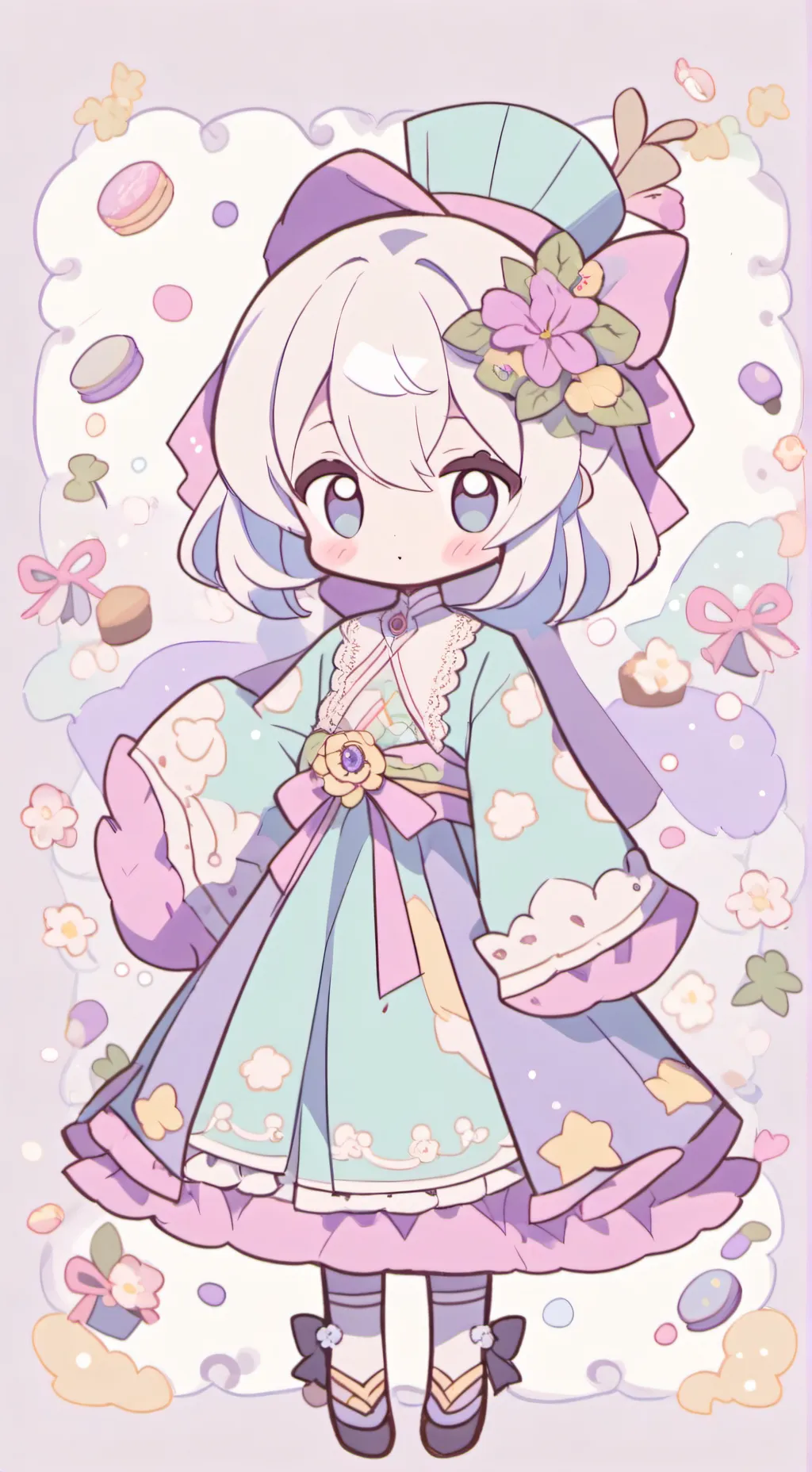 ai character: miko background