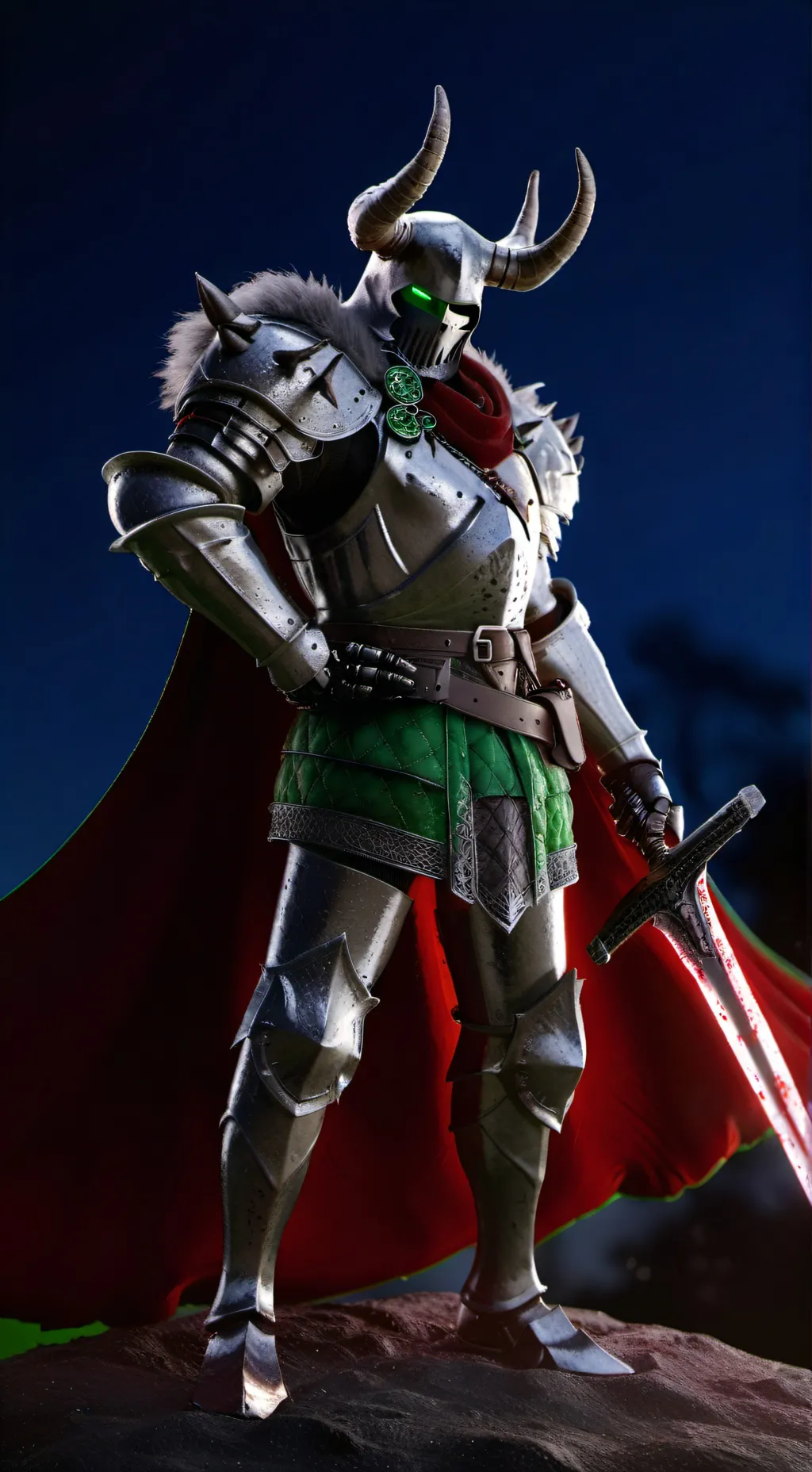 ai character: Нургл  background