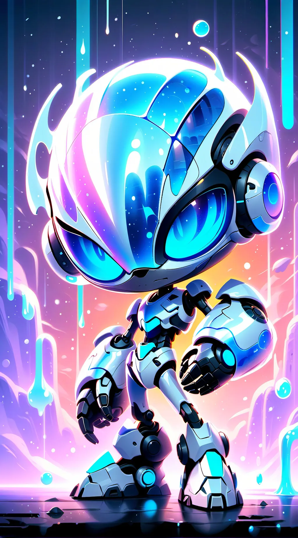 ai character: microni background