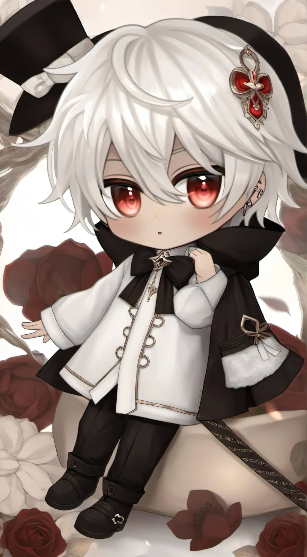 ai character: 😡🖕leo🖕😡 background