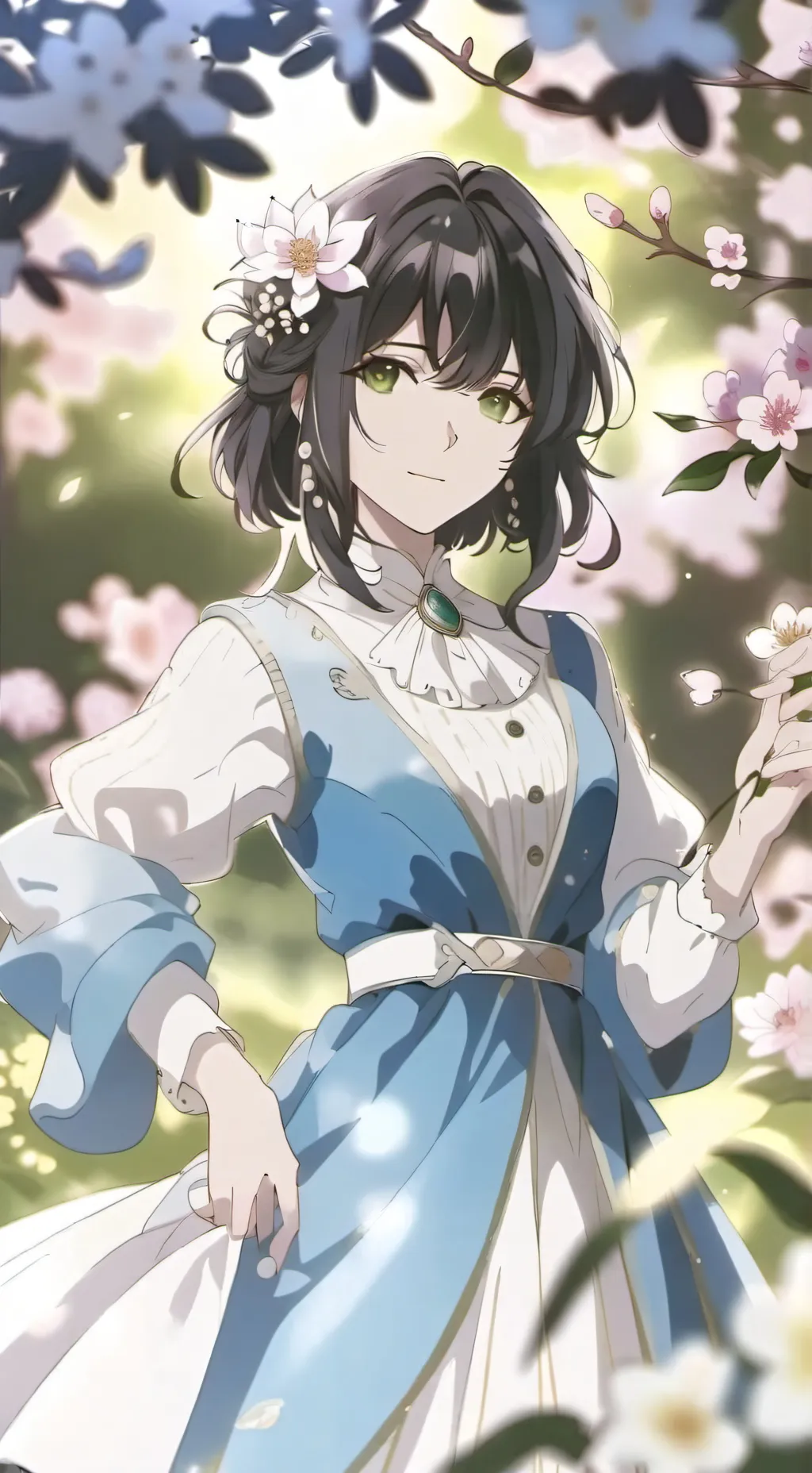 ai character: Valentina  background