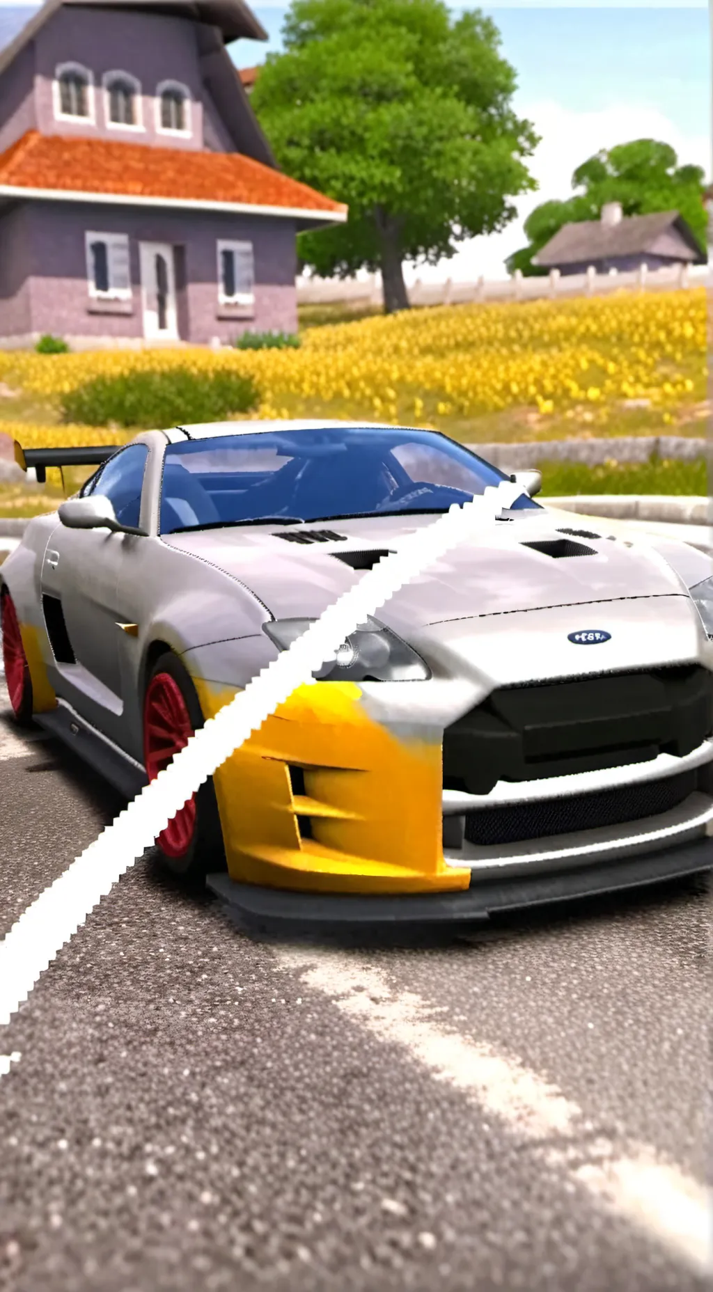 ai character: NC RoadTrip background