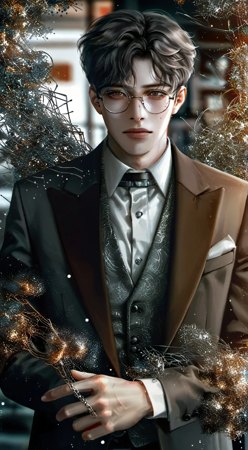 ai character: Ethan enarald background