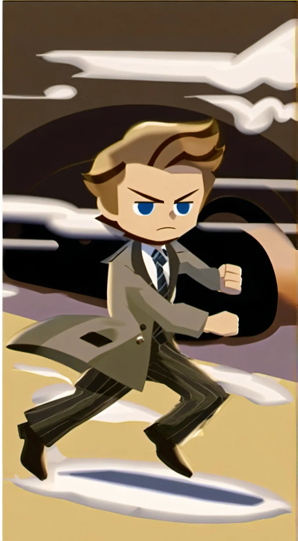 ai character: Almond Cookie background
